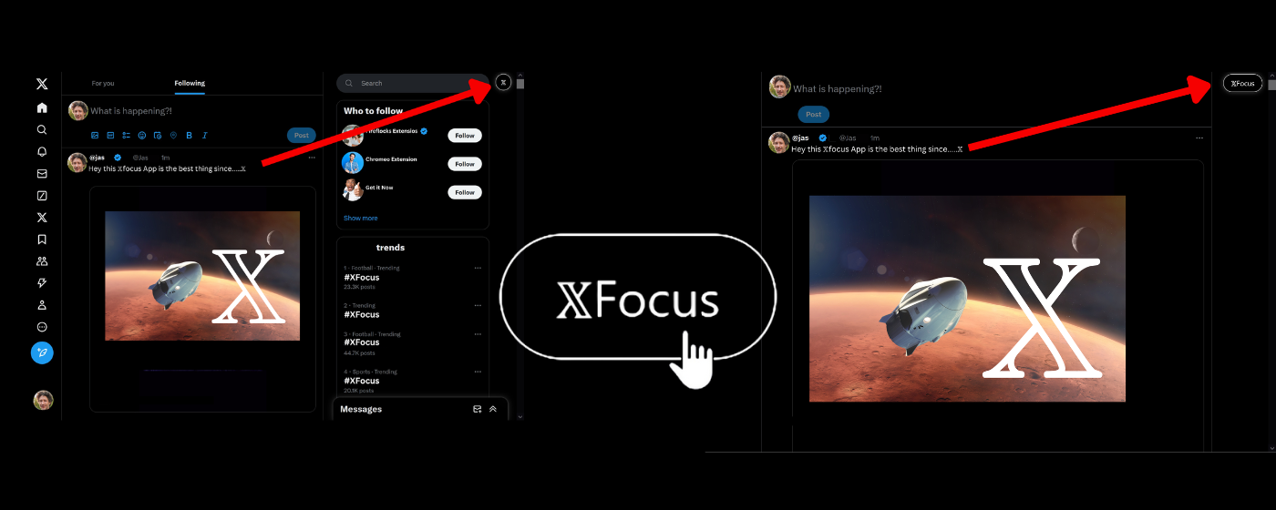 Featured image for Xfocus &#8211; A focused reading experience for X.com